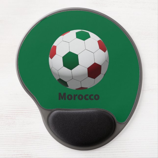 Morocco Soccer Mouse Pad (Front)