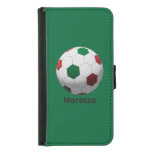 Morocco Soccer Samsung Galaxy S5 Wallet Case