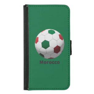 Morocco Soccer Samsung Galaxy S5 Wallet Case