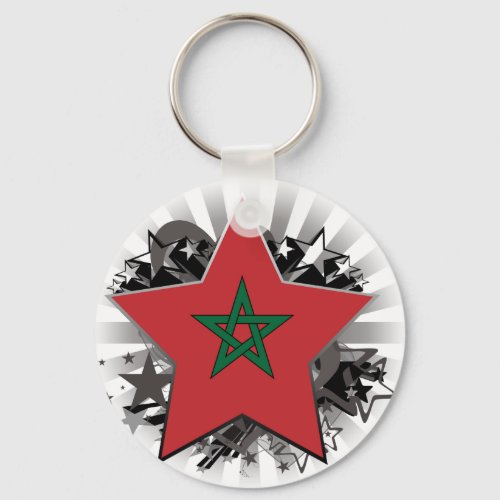 Morocco Star Keychain