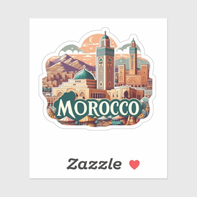 Morocco Sticker (Sheet)