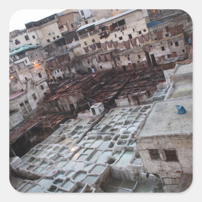 Morocco Street Photography Square Sticker (Front)