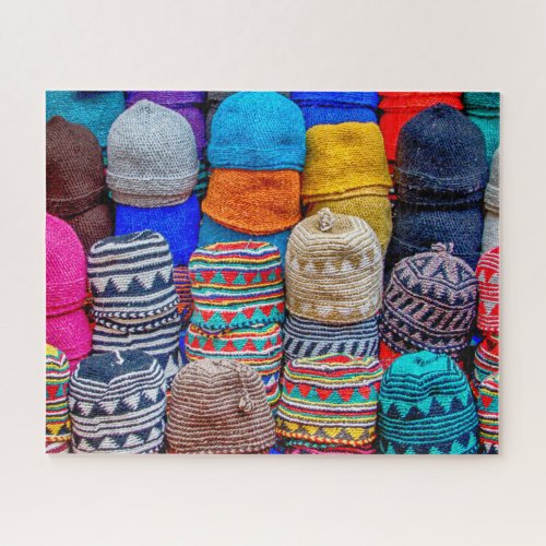 Morocco Taqiyah Hats Jigsaw Puzzle