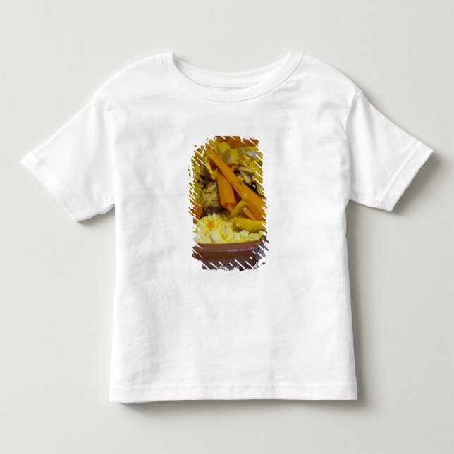 Morocco, Tetouan. Traditional Moroccan meal of Toddler T-shirt (Front)