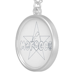 Morocco - The Star of Culture and Change Silver Plated Necklace