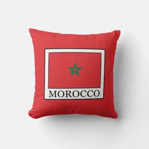 Morocco Throw Pillow