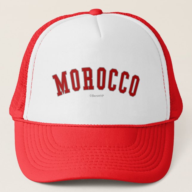 Morocco Trucker Hat (Front)