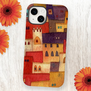 Morocco Watercolor Case-Mate iPhone 14 Case