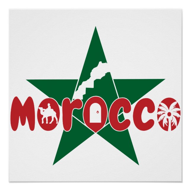 Morocco: Where Heritage Shines Modern Poster (Front)
