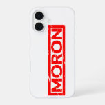 Moron Stamp iPhone 16 Case