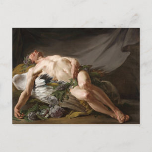 Morpheus by Jean-Bernard Restout (1771) Postcard