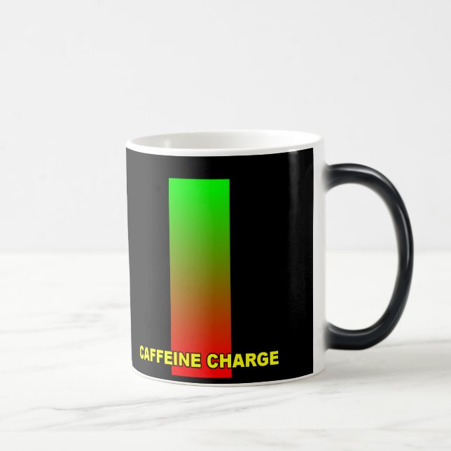 Morphing Coffee Mug Caffeine Level Indicator Funny (Right)