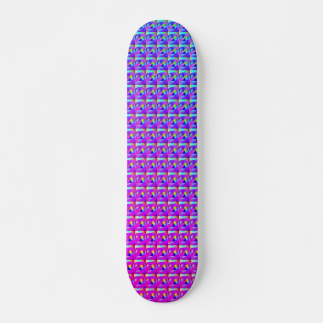 Morphing colors skateboard (Front)