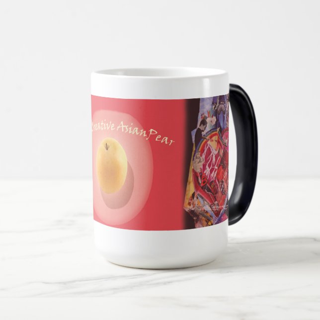 Morphing Heart Collage Mug (Front Right)