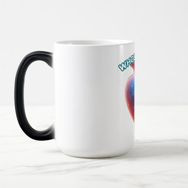 Morphing Mug, 15 oz Color Morph Mug (Left)
