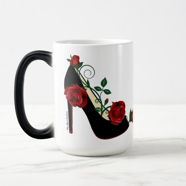 Morphing Mug - Stiletto Rose (Left)