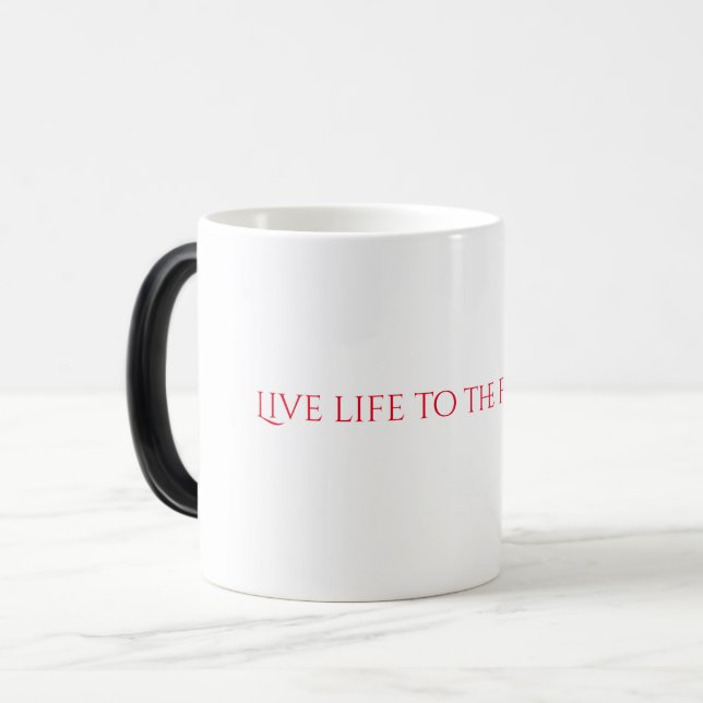Morphing mug!  Unique! Color Morph Mug (Front Left)
