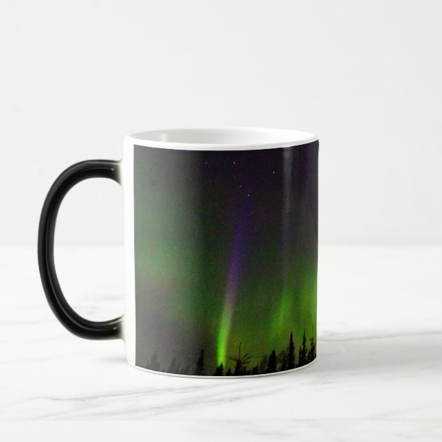 Morphing Northern Lights Mug (Left)