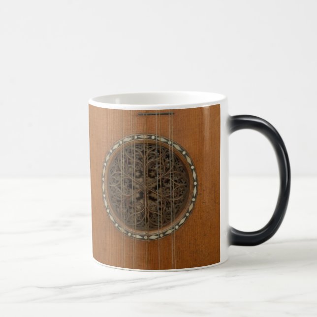 Morphing Stradivarius Guitar Coffee Mug (Right)
