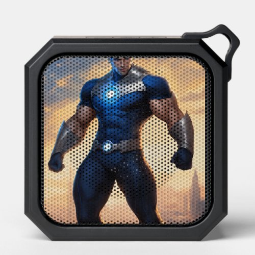 MorphMaster _ Shape_Shifting Superhero Art Print Bluetooth Speaker