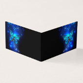 Morpho Butterfly in the Dark Background (Outside)