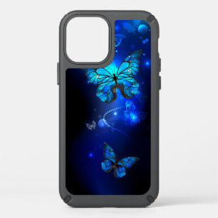 Morpho Butterfly in the Dark Background Speck iPhone 12 Pro Case