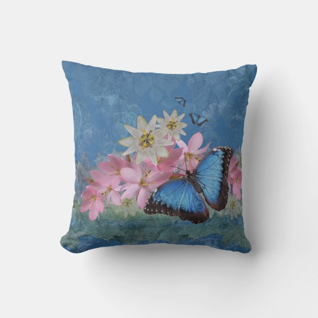 Morpho Magic Pillow (Front)