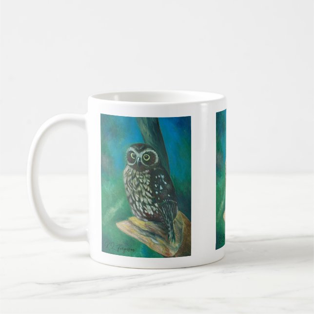 Morpork Owl Mug (Left)