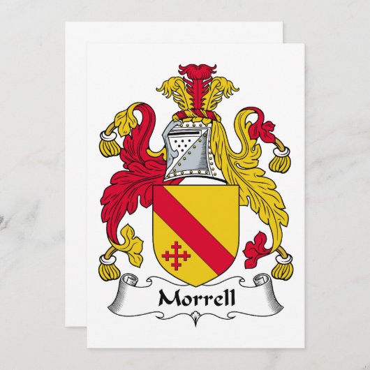Morrell Family Crest (Front/Back)