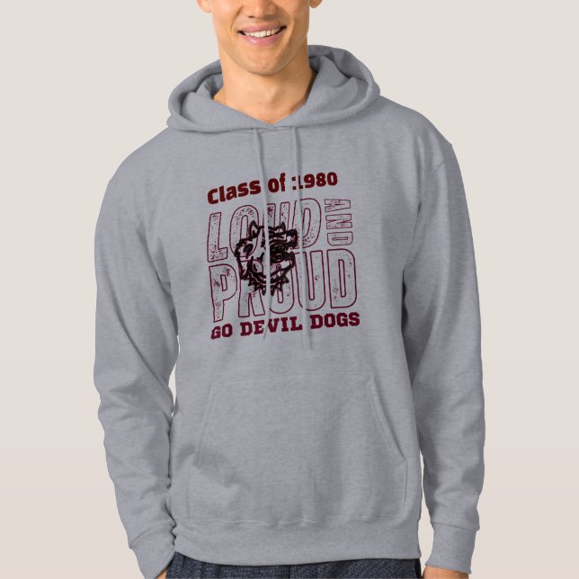 Morrilton Class of 1980 Reunion sweatshirt (Front)