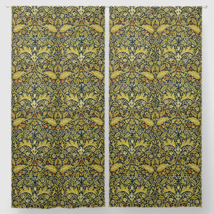 Morris Acanthus Leaves Twining Stem Flowers Carpet Blackout Curtains