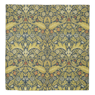 Morris Acanthus Leaves Twining Stem Flowers Carpet Duvet Cover