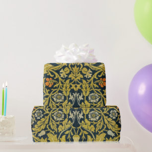 Morris Acanthus Leaves Twining Stem Flowers Carpet Wrapping Paper