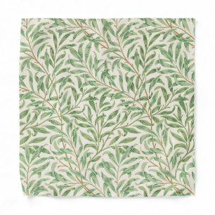 Morris - Antique willow leaves & Branches Pattern Bandana