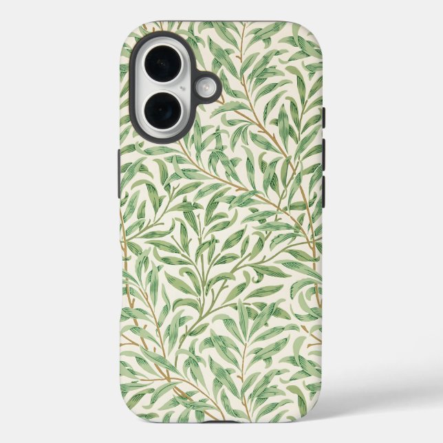 Morris - Antique willow leaves & Branches Pattern Case-Mate iPhone Case (Back)