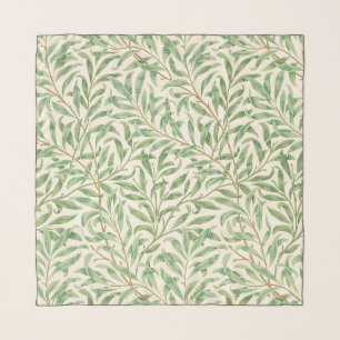 Morris - Antique willow leaves & Branches Pattern Scarf