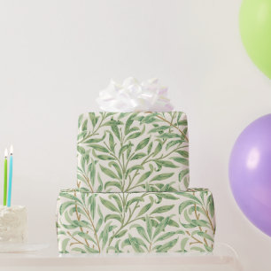 Morris - Antique willow leaves & Branches Pattern Wrapping Paper