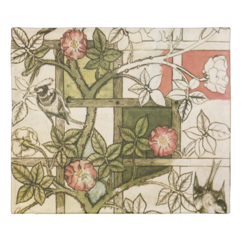 Morris Brooklyn Museum Wallpaper Study King Duvet Cover