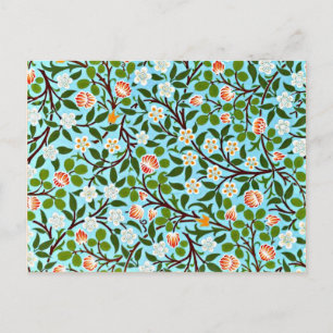 Morris - Clover, vintage floral pattern Postcard