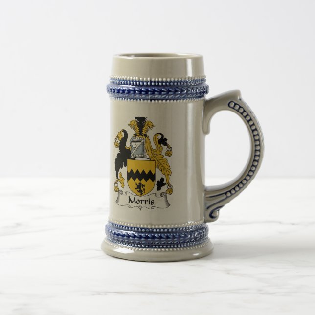 Morris Coat of Arms Stein - Family Crest (Right)