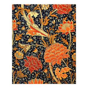 Morris - Cray, colorful floral pattern Photo Print