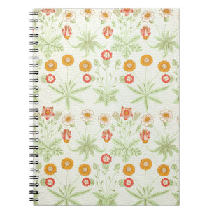 Morris Daisy, Classic Victorian Floral Pattern Notebook