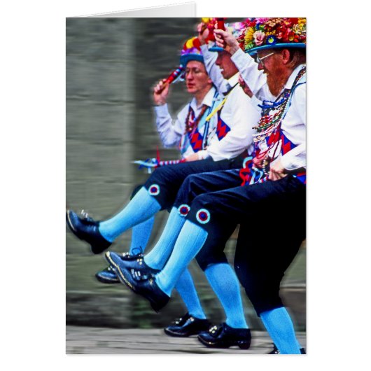 Morris Dancing, England (1) Cards (Front)