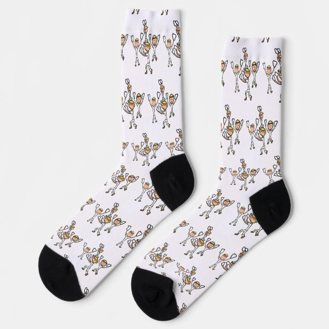 Morris Dancing Socks (Left)