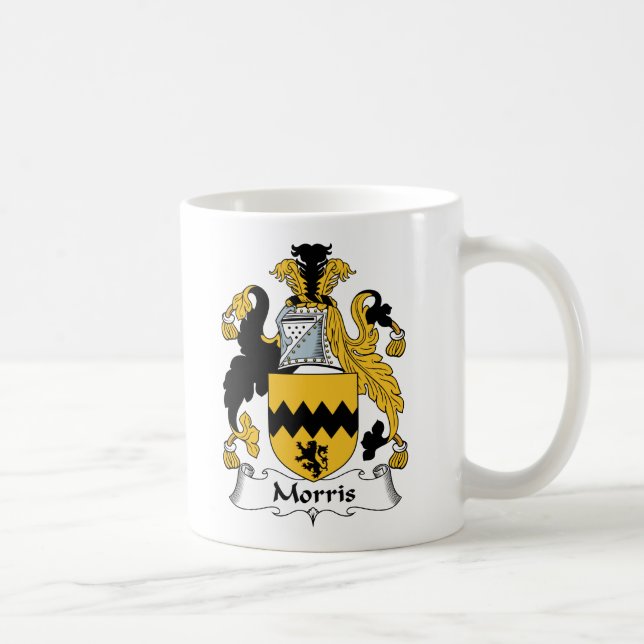 Morris Family Crest Coffee Mug (Right)