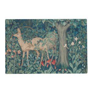 Morris Forest Deer Tapestry Placemat