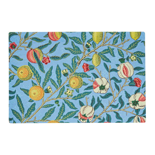Morris - Four Fruits, popular pattern, Placemat (Front)