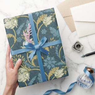 Morris Garden Floral Pattern Wrapping Paper