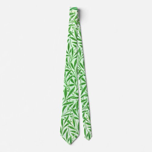 Morris _ Green Willow Bough Neck Tie