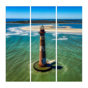 Morris Island Lighthouse (South Carolina) Triptych